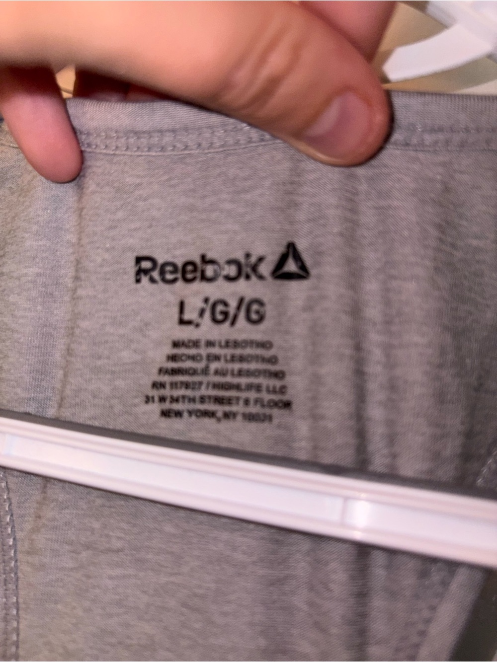 🍀4 for 25🍀 Reebok | Gray Racerback Workout Tank - Picture 5 of 5